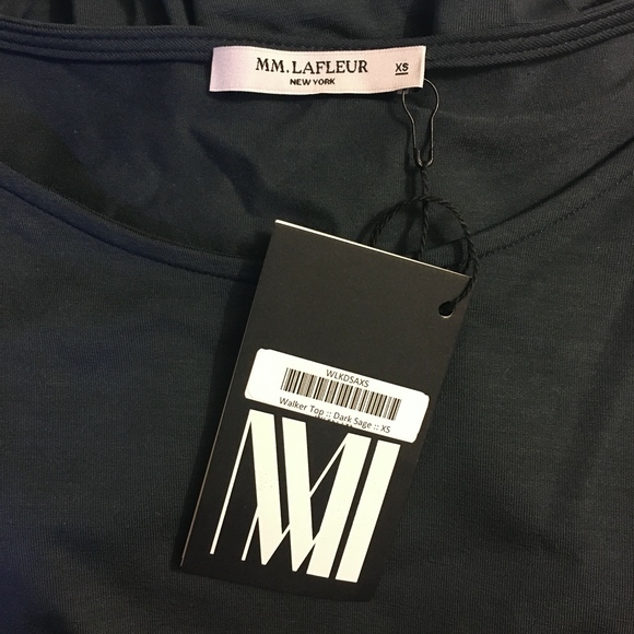 🚫SOLD🚫MM LAFLEUR The Walker Top Silk Blend - Picture 5 of 6